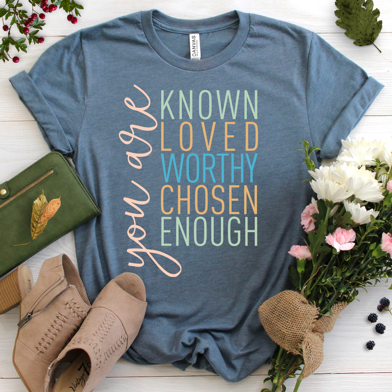 You Are Known Tee (Bestseller)