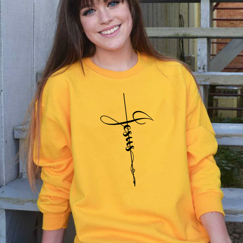 Jesus Cross Sweatshirt