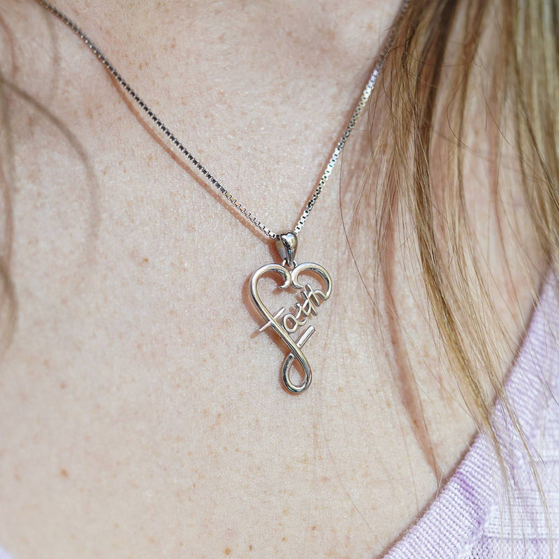 Faith & Heart Necklace